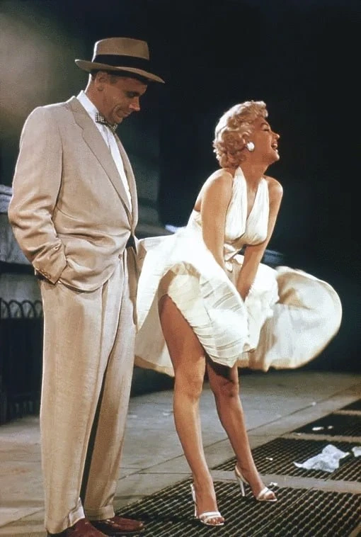 Marilyn Monroe’s White Dress — That Very Moment Frozen in Time